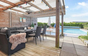 Nice Home In Oksbøl With Heated Swimming Pool